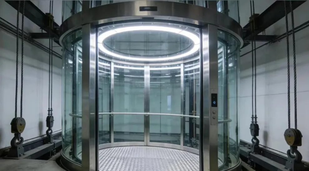 Панорамный высокоскоростной лифт 5 т.2