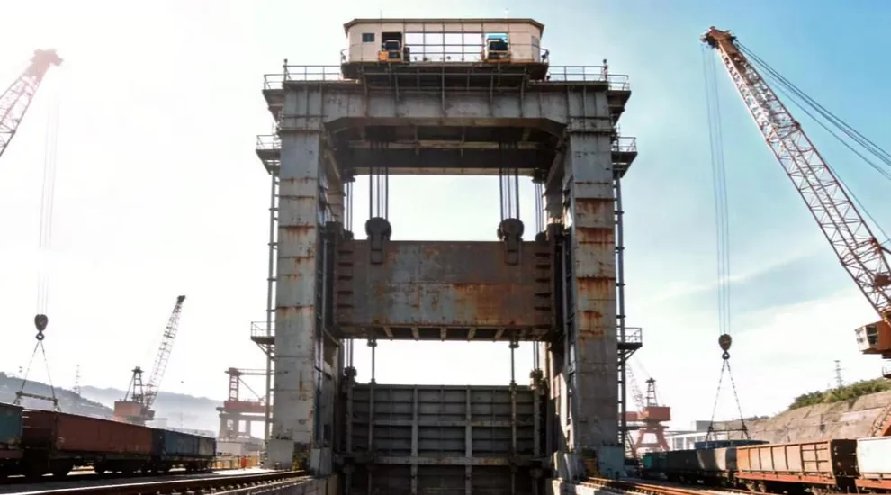 Сверхмощный судоподъемный лифт для плотины Три ущелья (судоподъемник).2